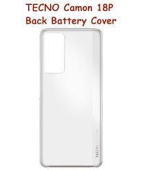 Tecno Camon 18P BAck Glass - White