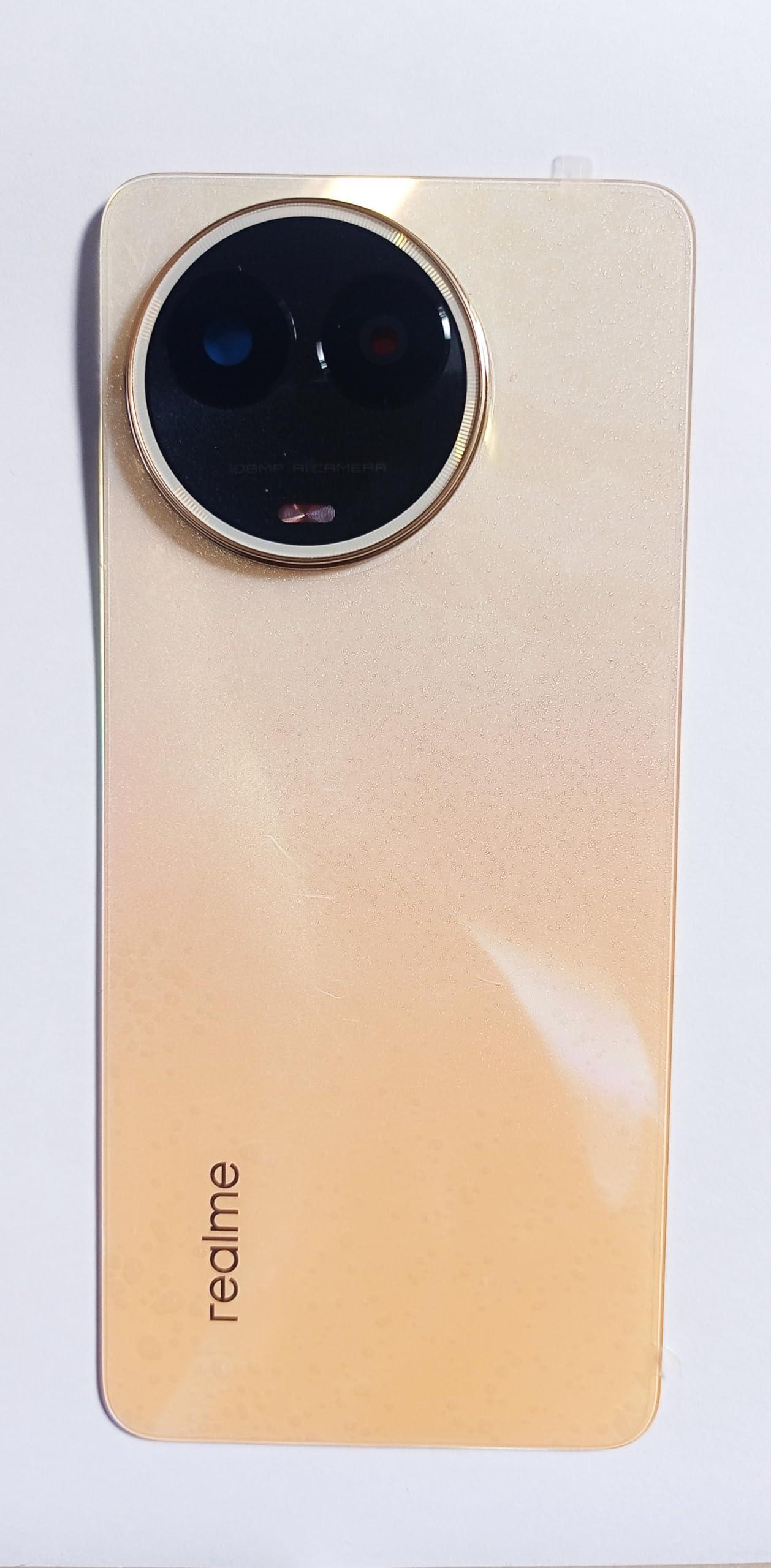 𝐫𝐞𝐚𝐥𝐦𝐞 𝟏𝟏 𝟓𝐆 Back Glass - Gold