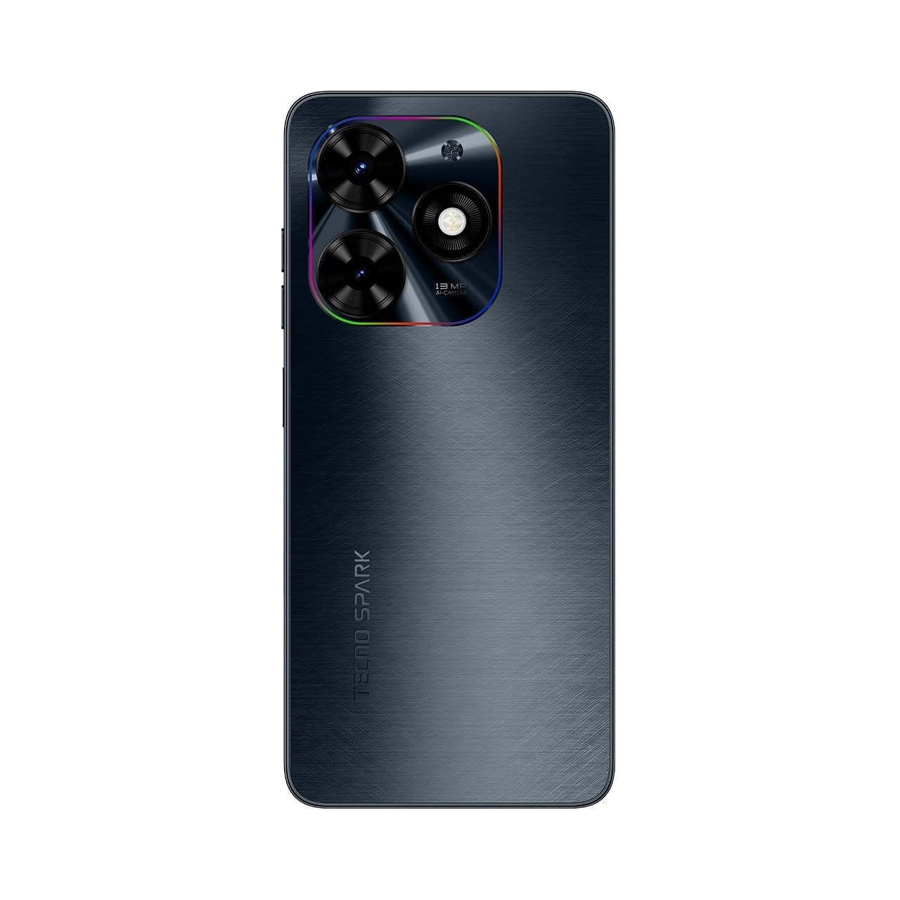 𝐓𝐄𝐂𝐍𝐎 𝐒𝐏𝐀𝐑𝐊 𝐆𝐎 𝟐𝟎𝟐𝟒 Back Glass - Black