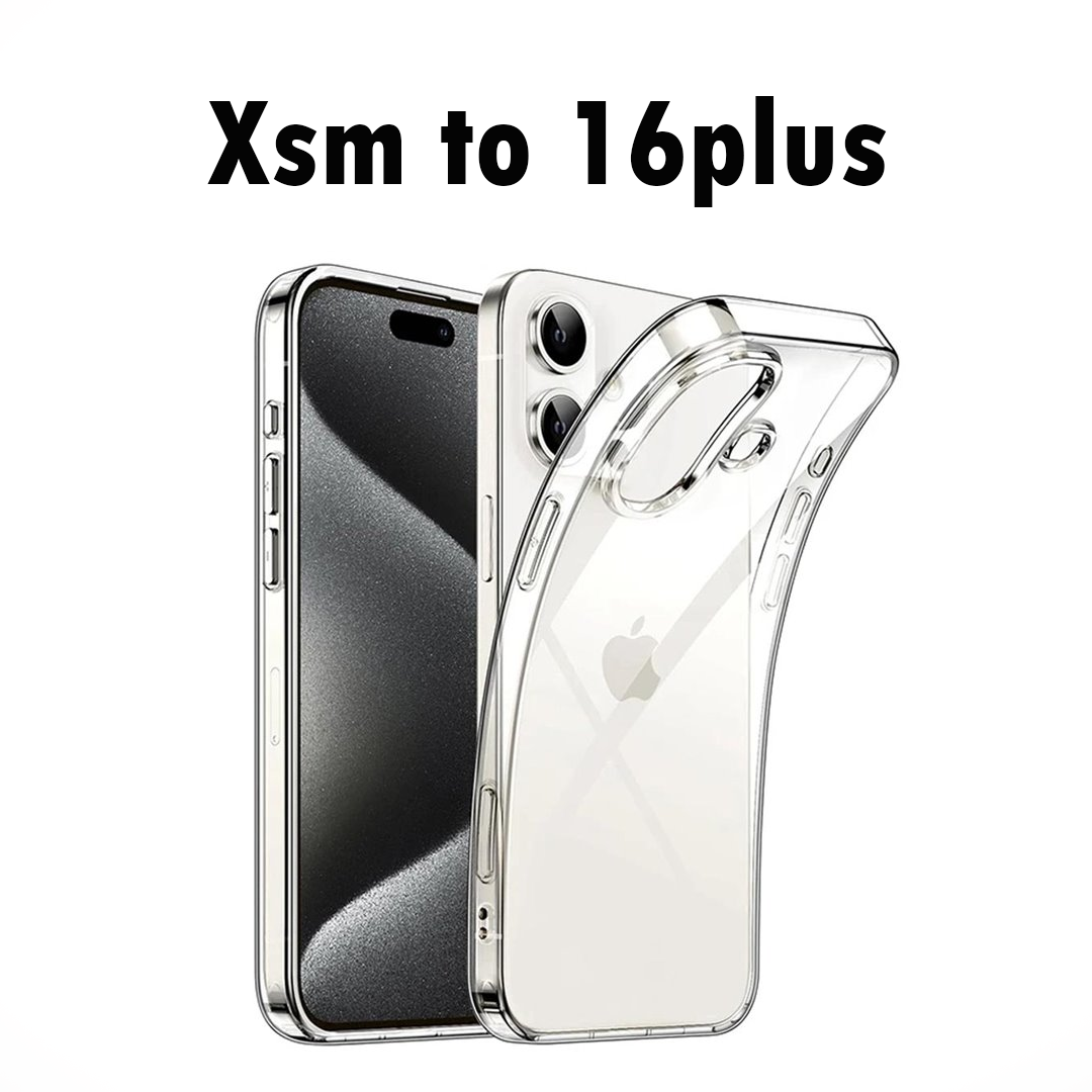 Modified Transparent Silicone xsm to 16plus