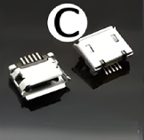 Micro USB Charge  connector common  port for Samsung Moto SONY HTC ZTE Huawei Xiaomi Lenovo - C
