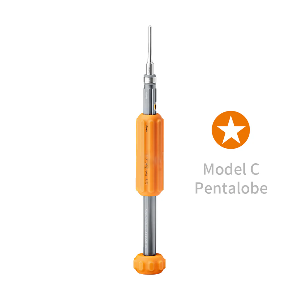 QIANLI 3D Innovation Point Line Surface Screwdriver Set Precision Screwdriver Head Five-point Cross Strong Magnetic Repair Tools - Pinhead Philips