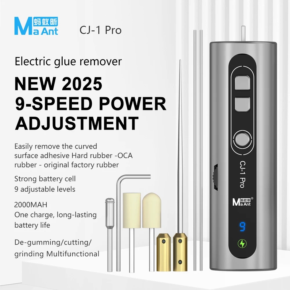 MaAnt Electric Glue Remover Cutting and Grinding All-in-one machine multi-function Mobile Phone Repair screen remove OCA Glue CJ-1Pro