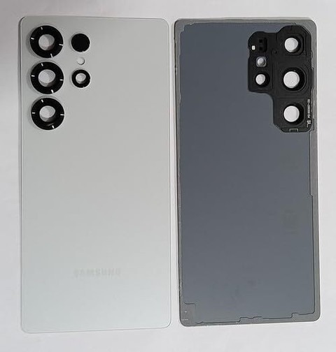 SAMSUNG Galaxy S25 Ultra Back Rear Glass Titanium ORIGINAL  - White