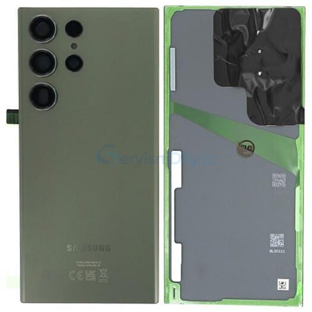 Samsung S23 Ultra Back Glass original - Green