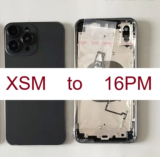 عظم مكياج تحويل  من ايفون اكس ماكس الى 16 برو ماكس لون اسود