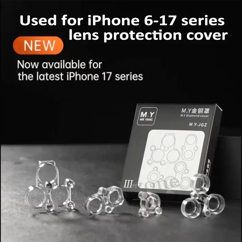 YCS M.Y MY Camera Lens Shield Magnetic Protective Cover for iPhone (4pcs/Set)