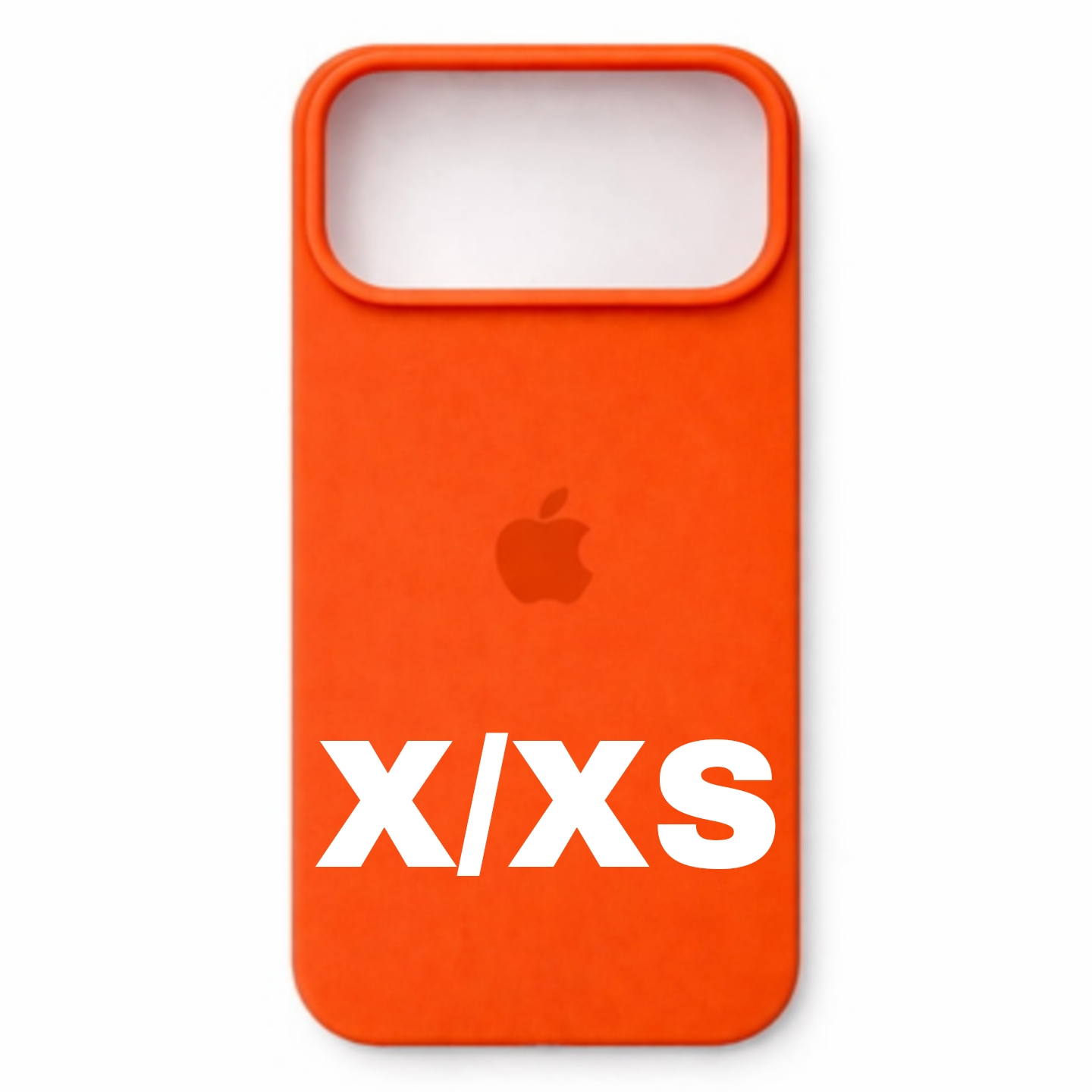 سليكون كفر تحويل عظم مكياج X/XS الى 17Pro- برتقالي