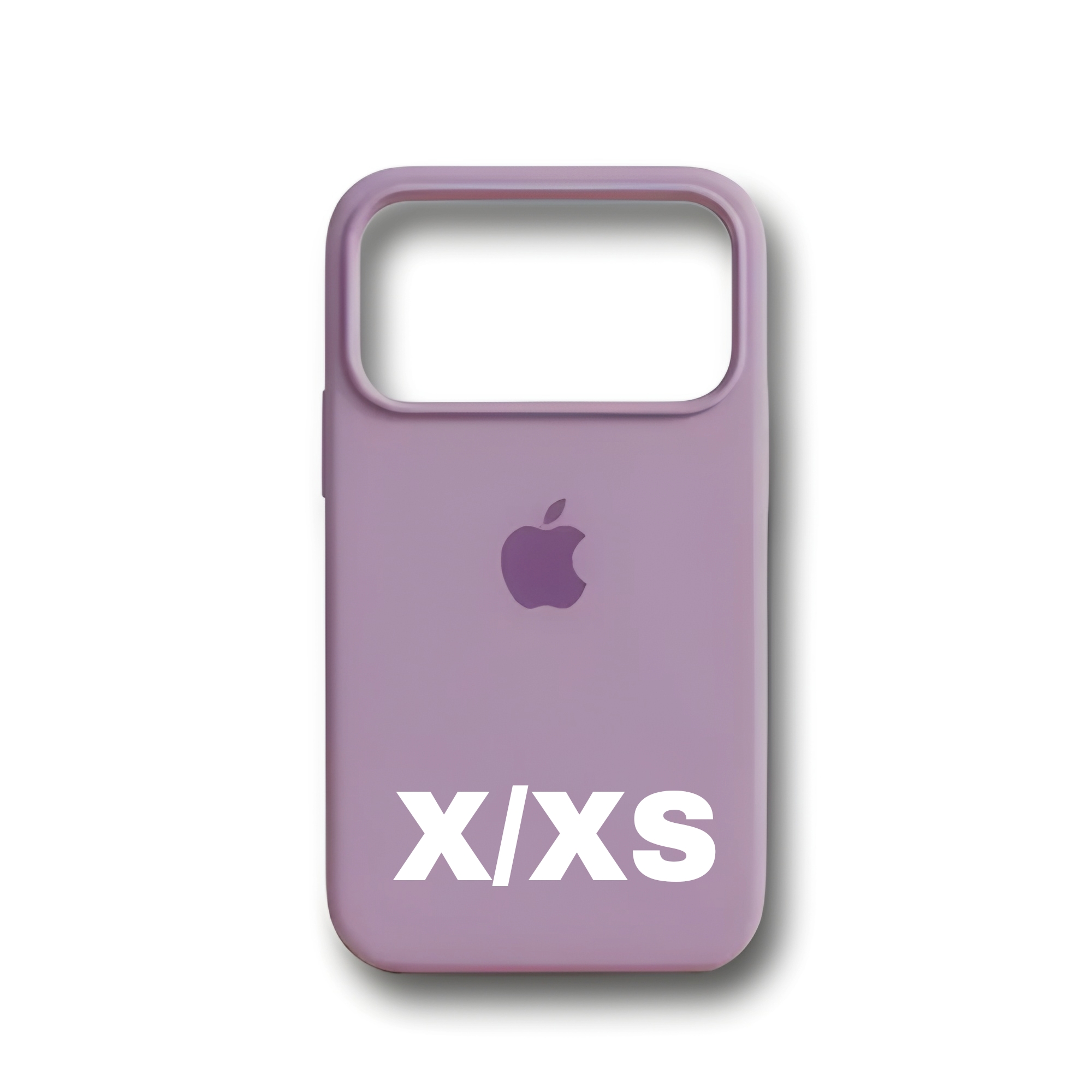 سليكون كفر تحويل عظم مكياج ملون X/XS الى 17Pro- بنفسجي