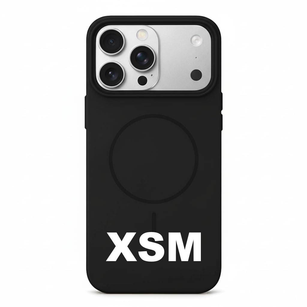 كفر تحويل سليكون ماك سيف XSMAX الى 17Pro Max- أسود