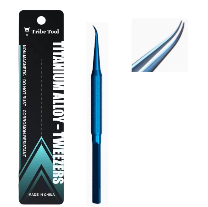 Tribe Tool Titanium Alloy Single Tweezers - 15