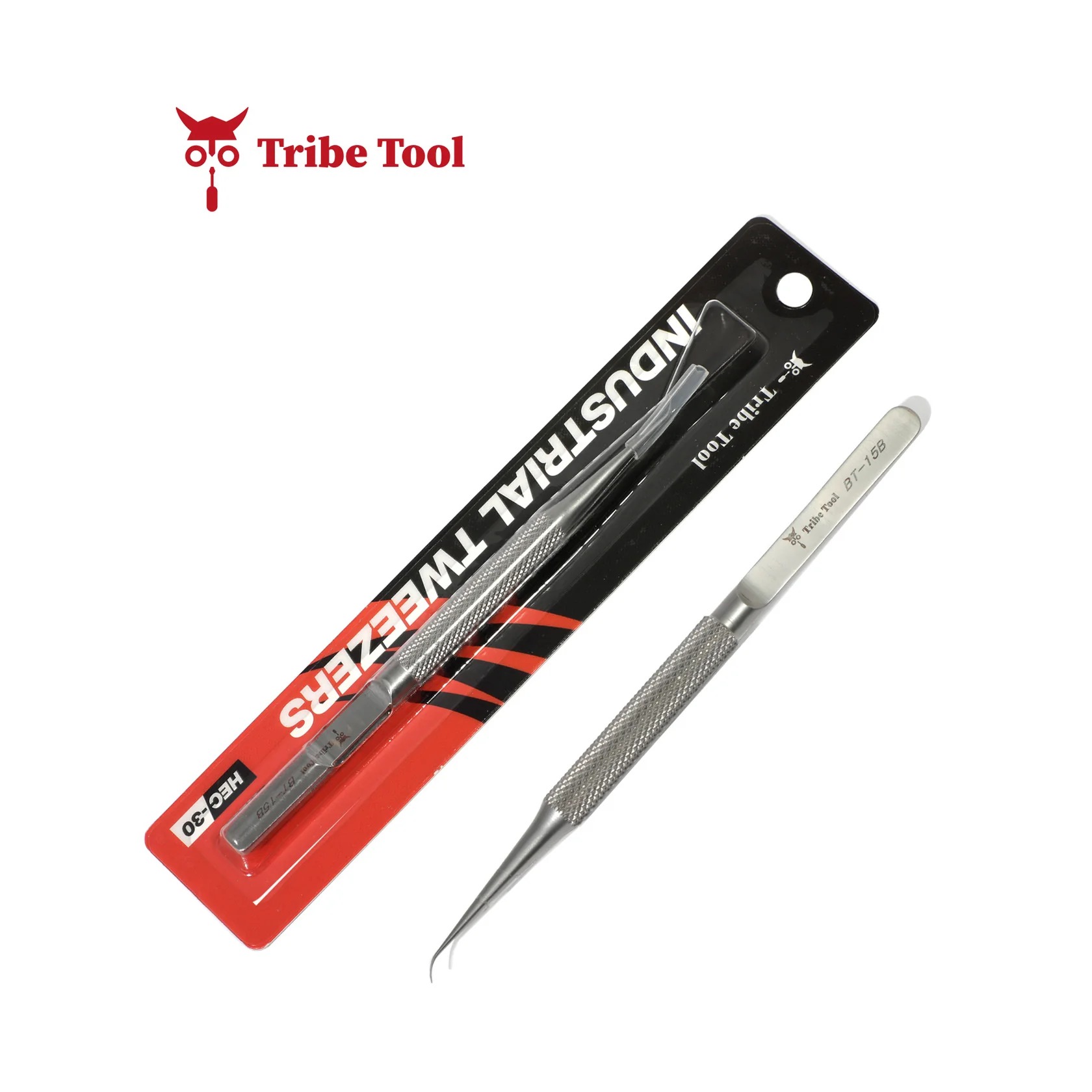Tribe Tool Titanium Alloy Single Tweezers - 15b