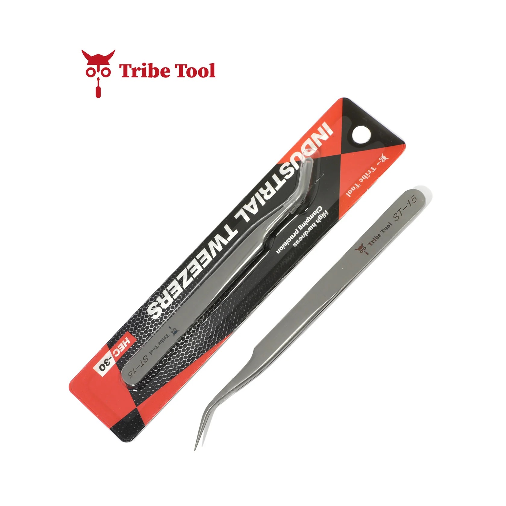 Tribe Tool Stainless Steel Tweezers - 15