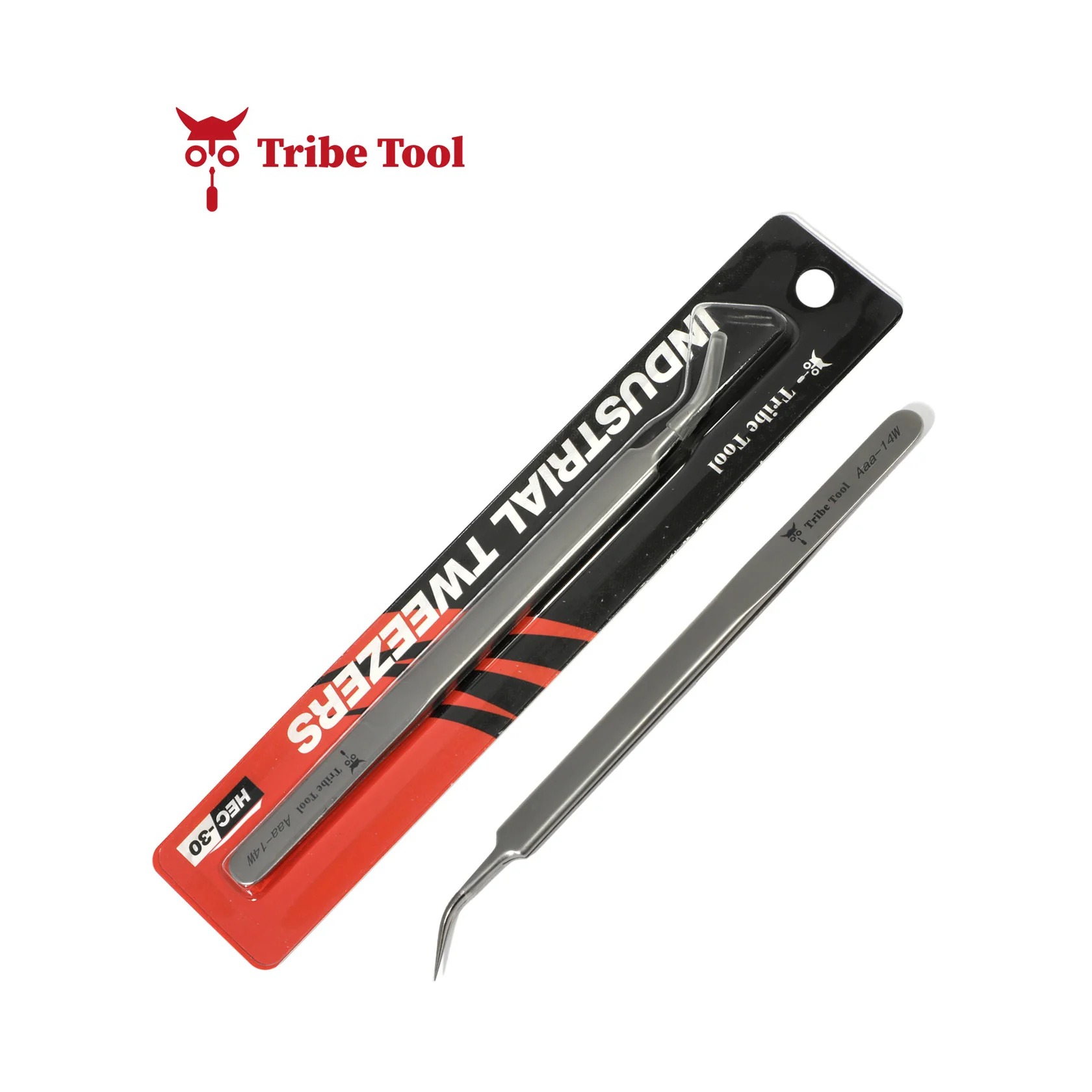 Tribe Tool Stainless Steel Tweezers - 14w