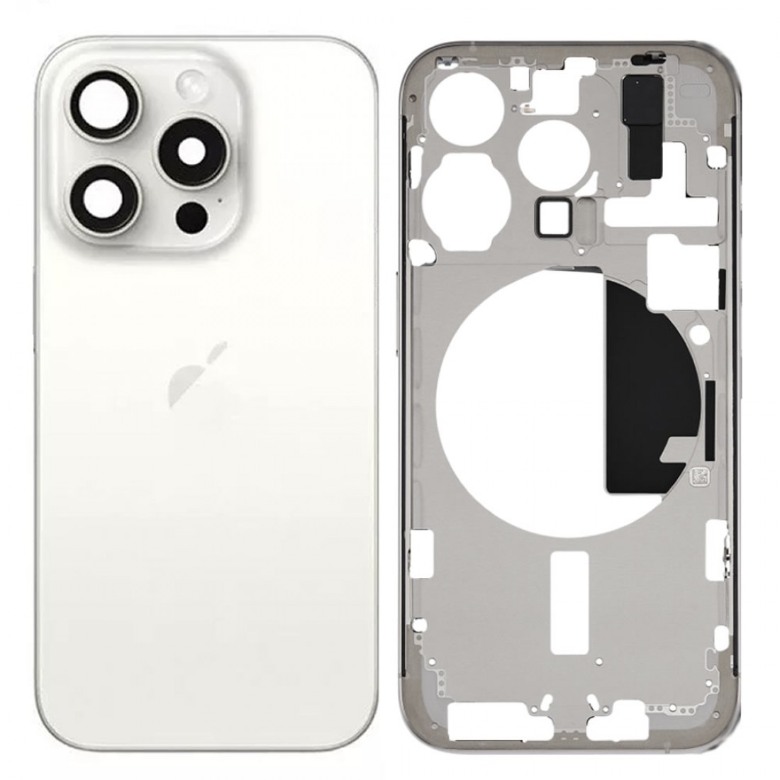 iPhone 15 Pro Housing 2nd Hand After ORIGINAL - White