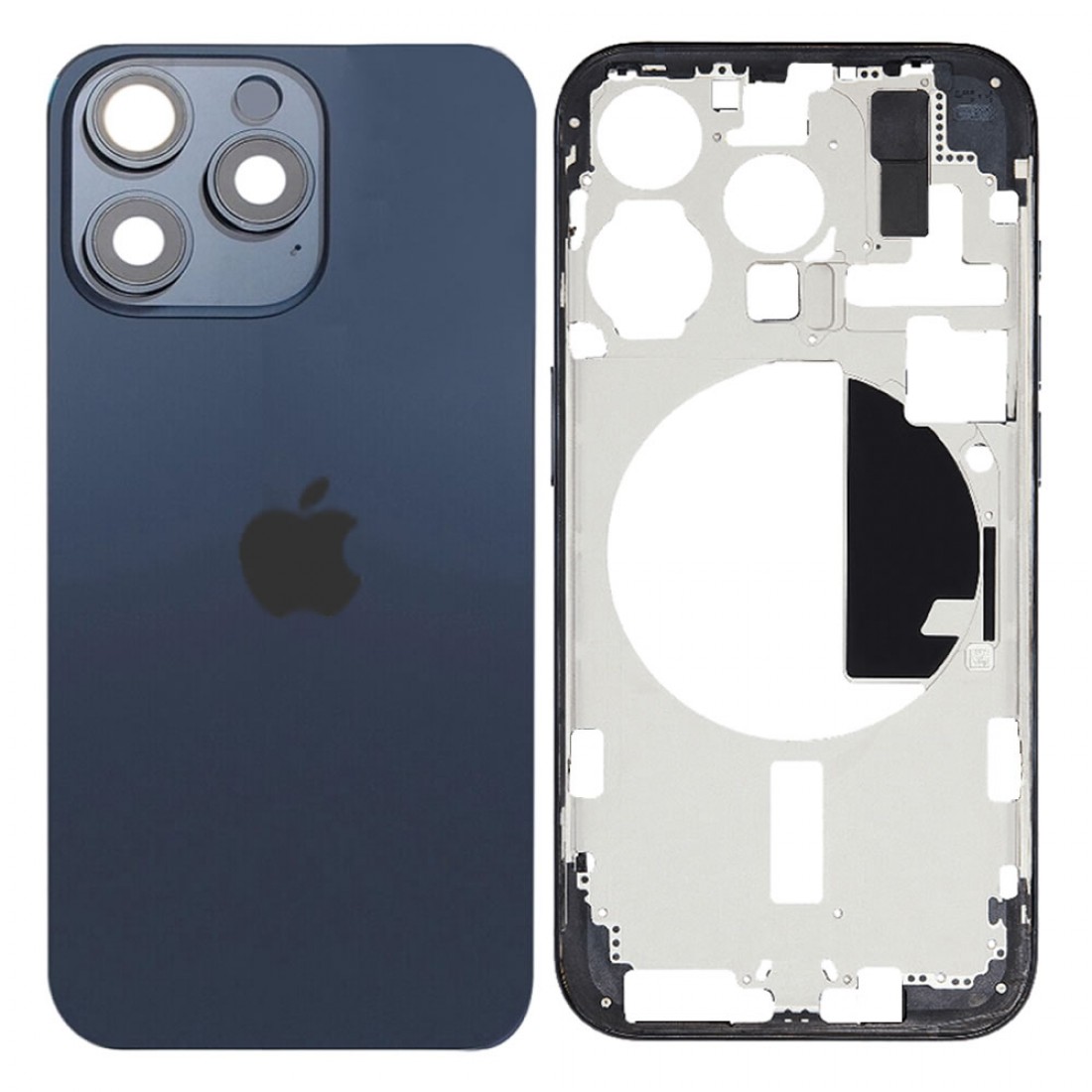 iPhone 15 Pro Max Housing 2nd Hand After ORIGINAL - Blue