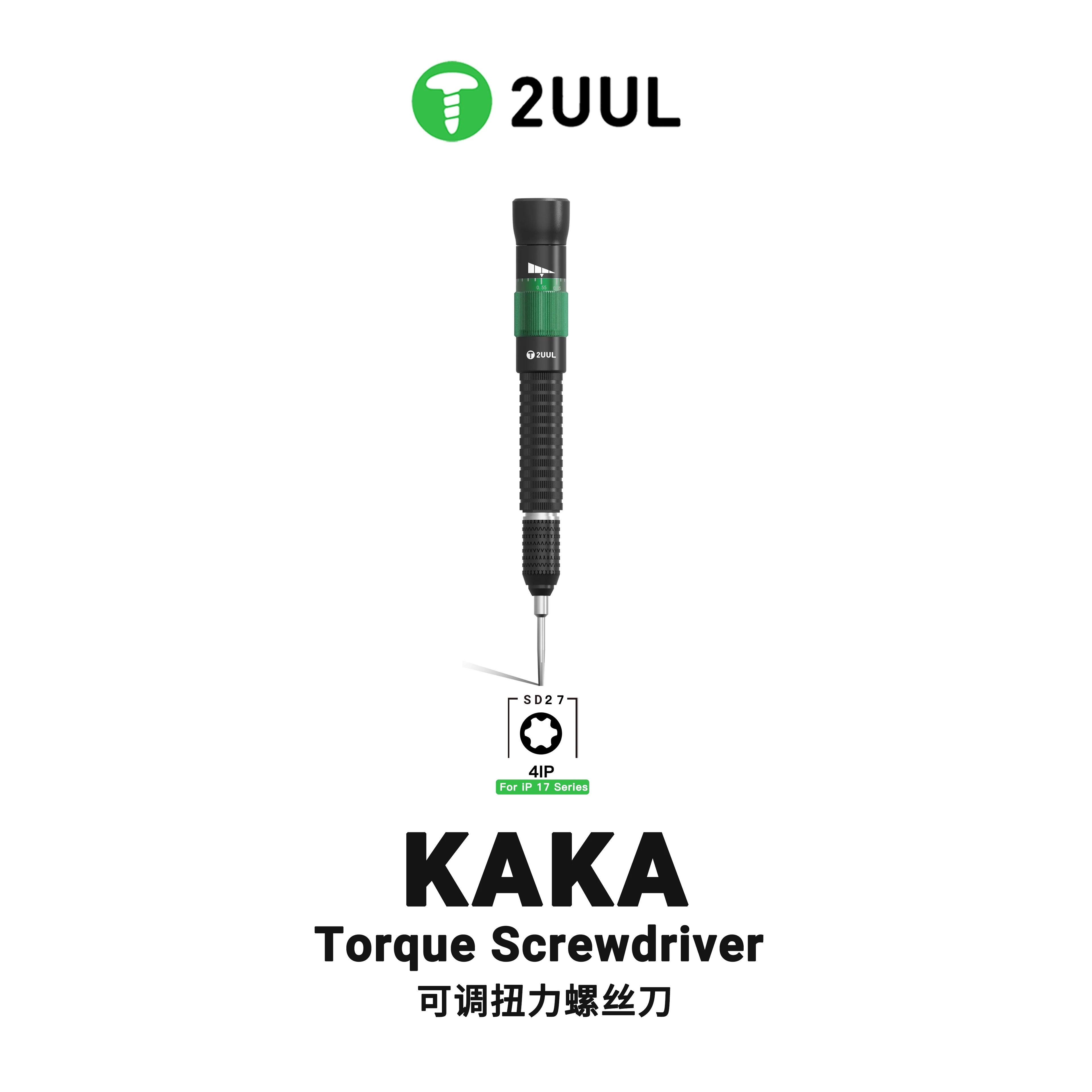 2UUL KAKA Torque Screwdriver for Phone Repai - Ip 17