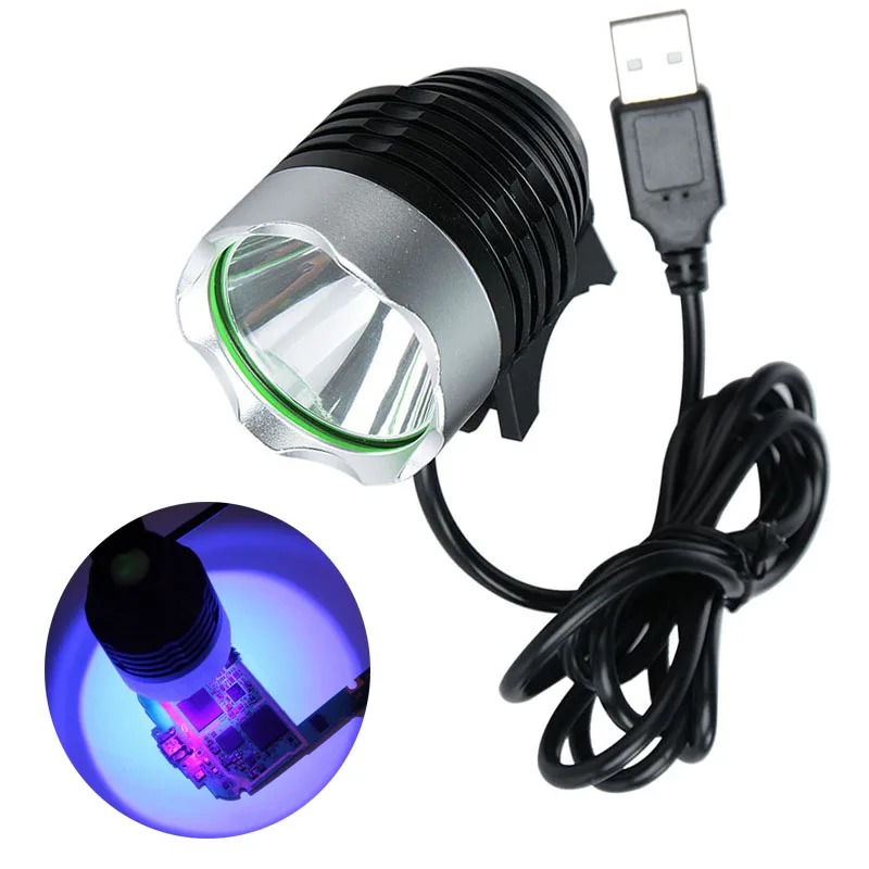 WYLIE USB UV Light Ultraviolet light Green Oil Glue