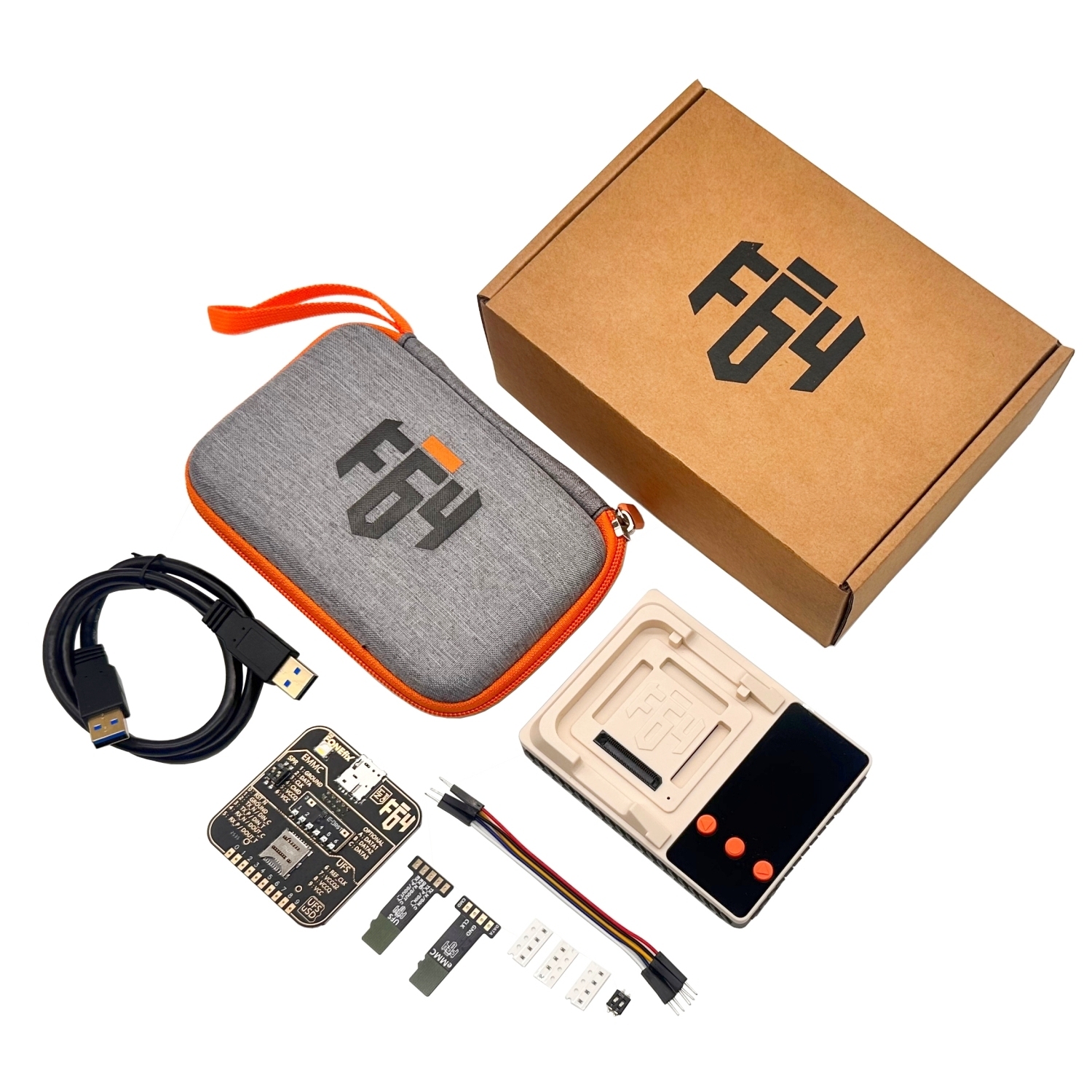 Flash 64 F64 Lite eMMC UFS Programmer FRP