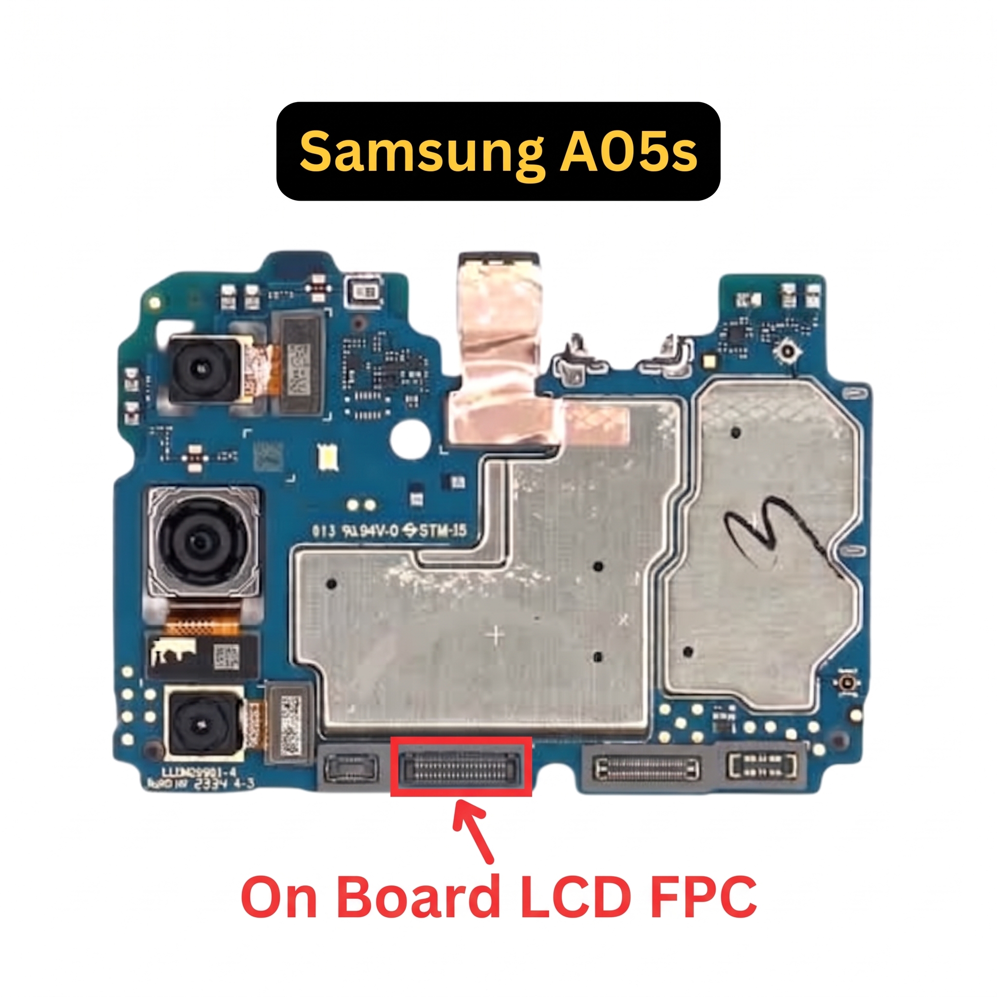 FPC Samsung A05s A05 LCD FPC Socket