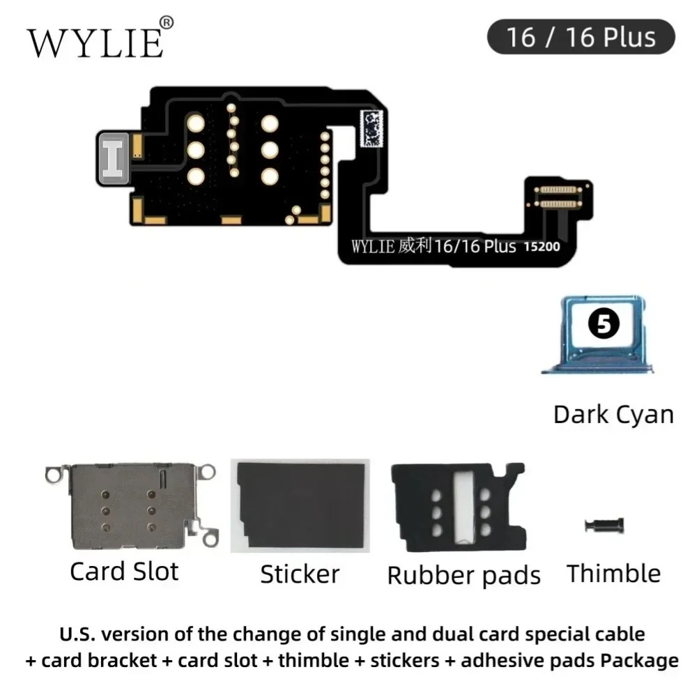 WYLIE 16/16PLUS US Version Esim Conversion to 2-Sim Card MEP Integration Simhub IC