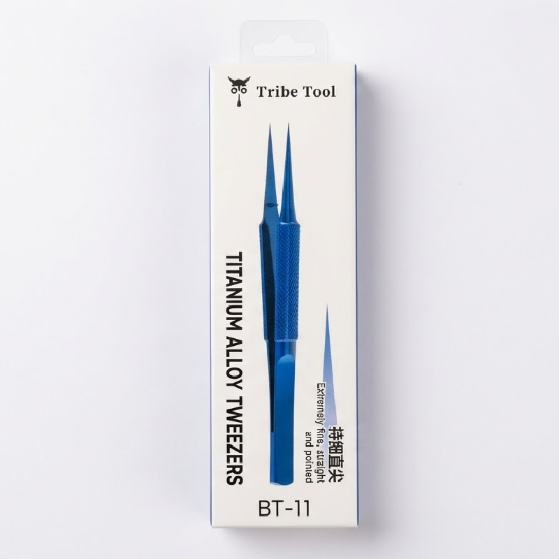 Tribe Tool Titanium Alloy Single Tweezers BT - 11
